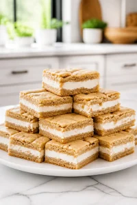 Marshmallow Peanut Butter Fluffernutter Bars