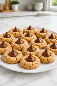 Peanut Butter Blossom Kiss Cookie
