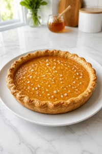 Salted Honey Pie with Flaky Salt