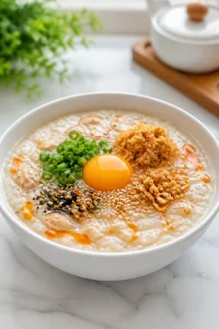 Silky Chicken Congee Rice Porridge