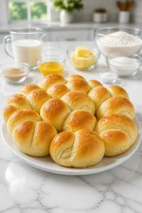 Soft Buttery Cloverleaf Rolls from Scratch