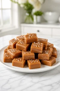 Soft Sea Salt Vanilla Caramel Square
