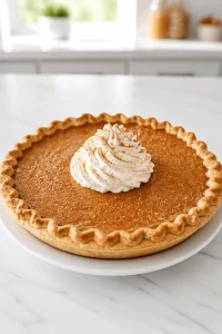 Southern Apple Butter Custard Pie