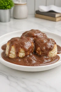 Southern Chocolate Gravy and Biscuits