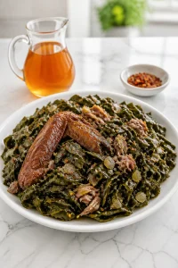 Southern Smoked Turkey Collard Greens