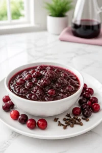 Spiced Cranberry Port Wine Sauce