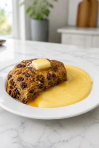 Spotted Dick with Golden Syrup Custard