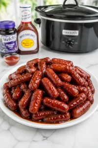 Sweet Smoky Slow Cooker Little Smokies