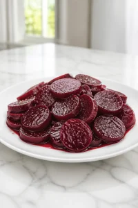 Sweet Tangy Harvard Beets Side Dish