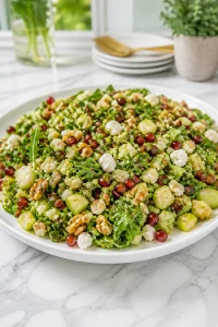 Thanksgiving Chopped Salad with Maple Dressing