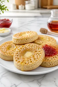 Traditional English Crumpets From Scratch
