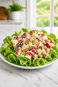 Waldorf Apple Walnut Salad Bowl
