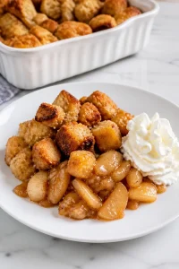 Warm Buttery Apple Brown Betty
